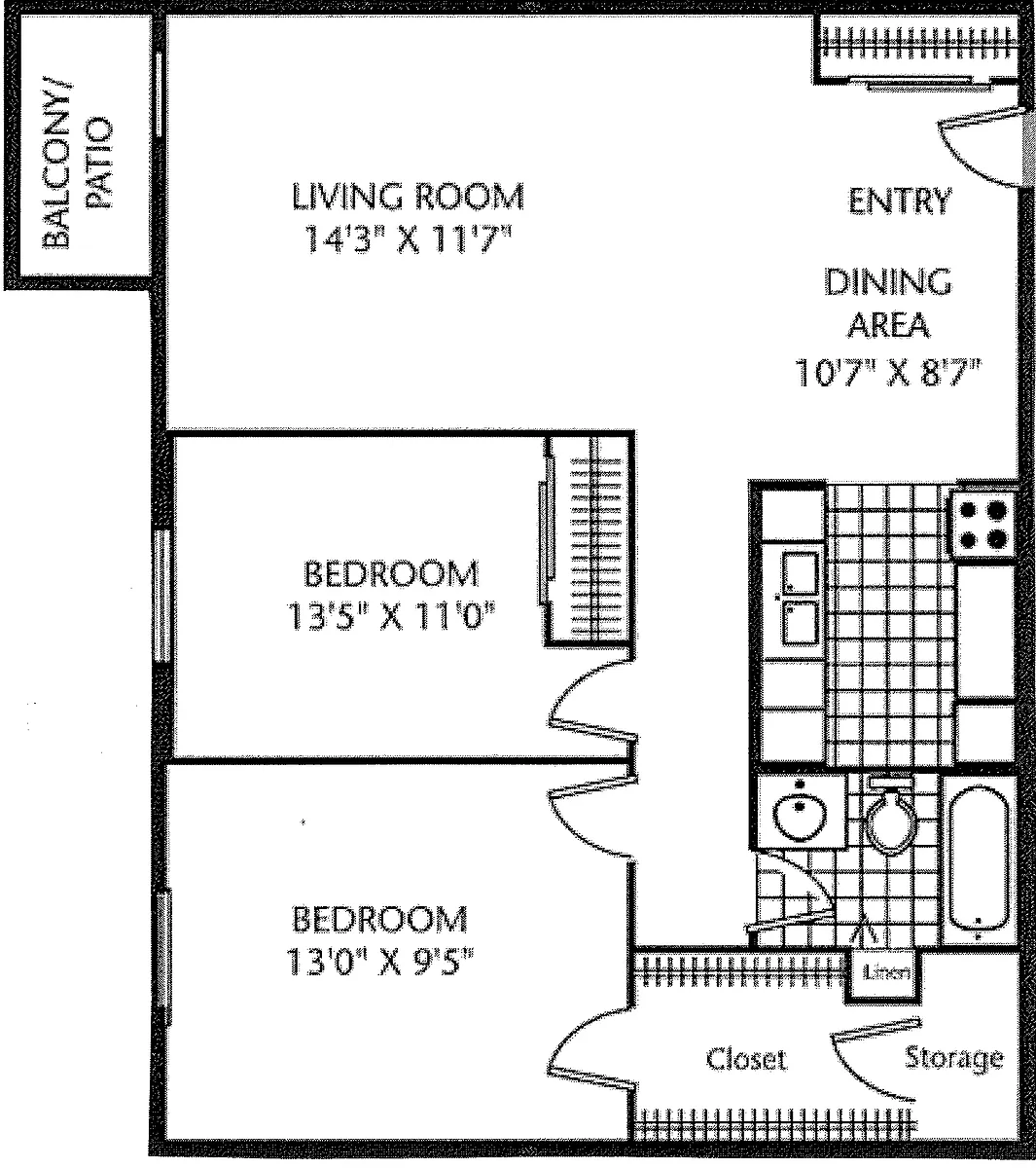 Floor plan A Style
