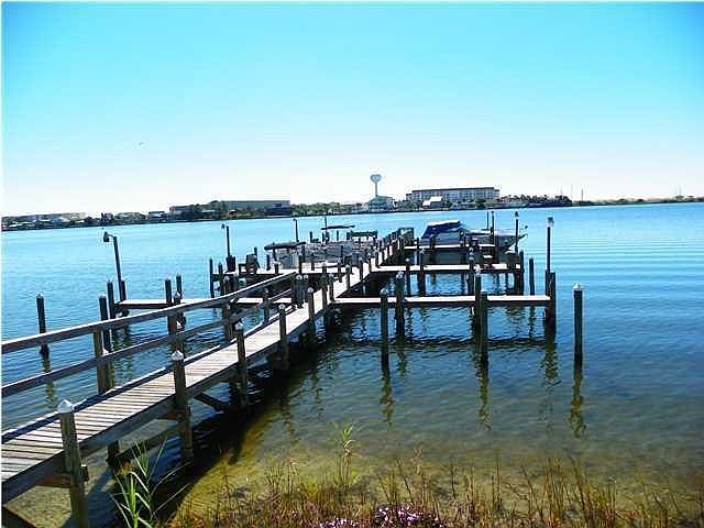 Dock to enjoy fishing and sunsets