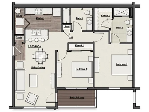 Floor plan Overlook Full View