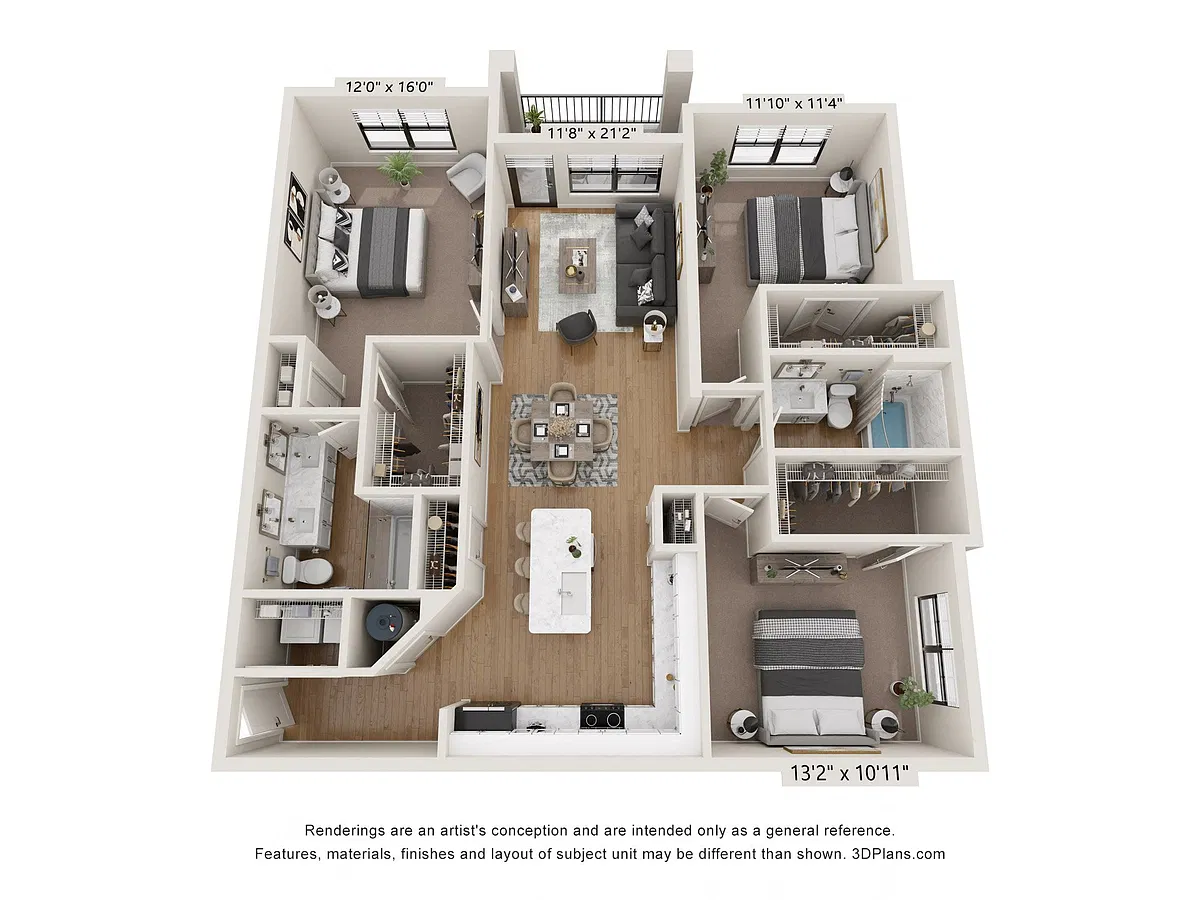 Floor plan C1