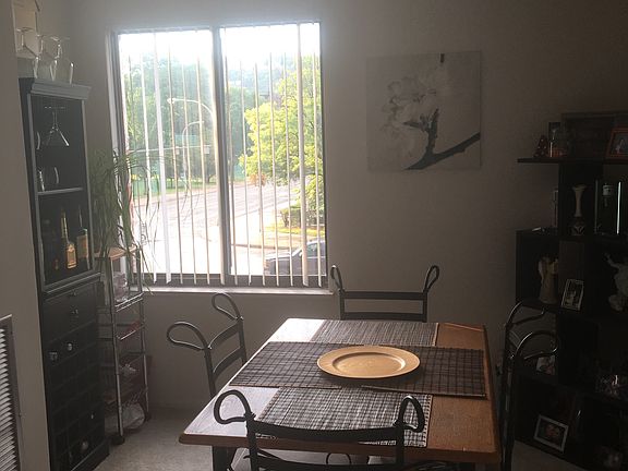 Separate dining area