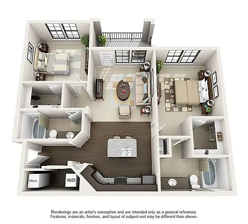 Floor plan Chambord