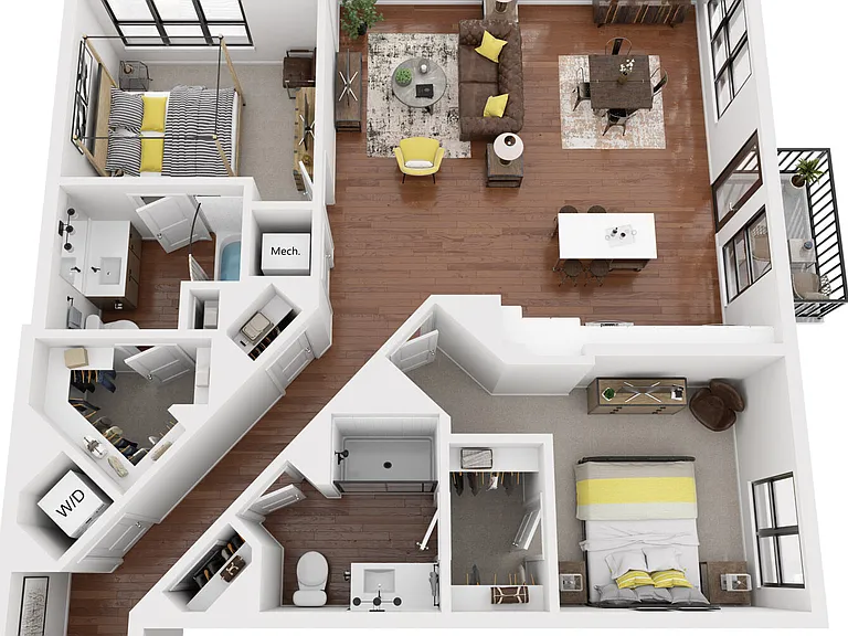 B10 floor plan The Wayward