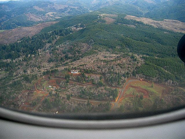 Aerial house/estate 
