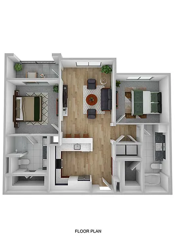 Floor plan B1