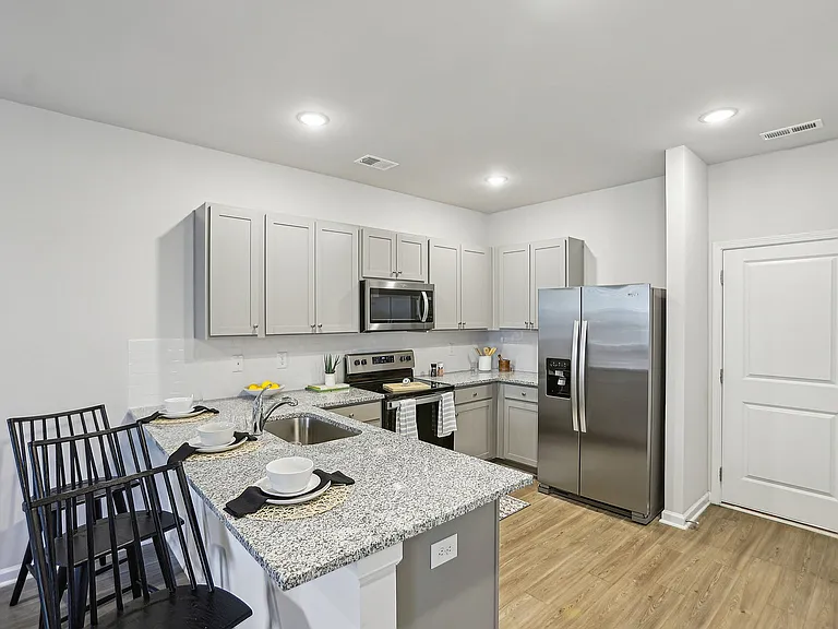 Spacious Kitchen with Seating