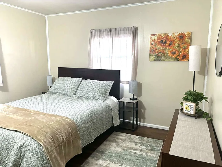 Bedroom #1 With Queen-Sized Bed