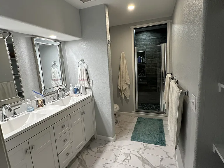 Master Bedroom Bathroom (nicest bathroom in the house!)