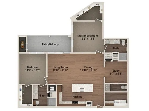 Floor plan B4