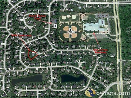 Arial View of Avian Glen Subdivision