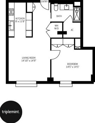 2nd image of 429 Kent Ave #320