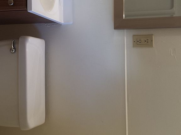 completely remodeled bathroom