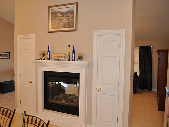 Fireplace and pantry