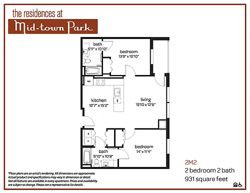 Floor plan 2M2