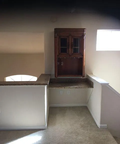 Loft/study area