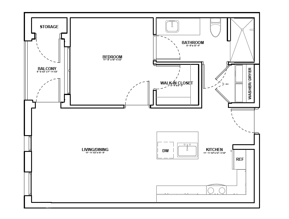Floor plan A1