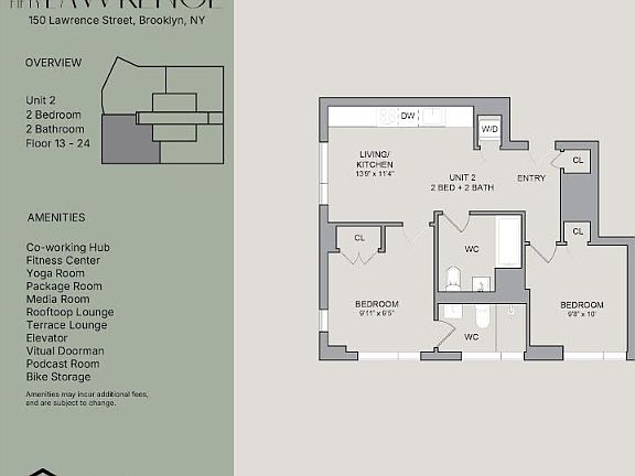 2nd image of 150 Lawrence St #2112