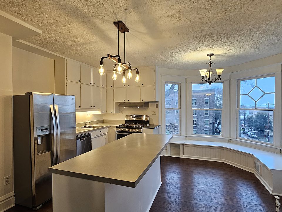 A charming Victorian-style kitchen and dining space