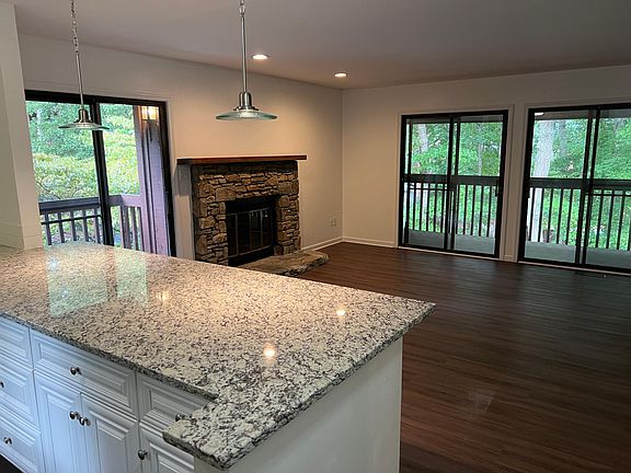 Lots of light and beautiful views in an open floor plan