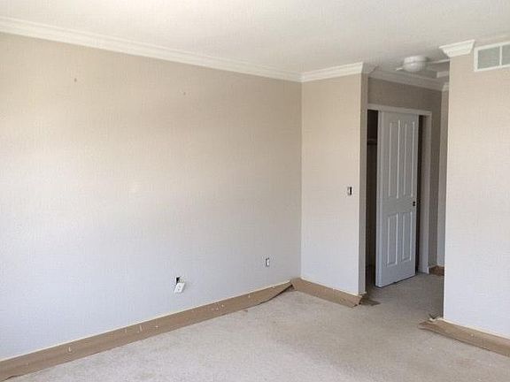 Master bedroom newly painted
