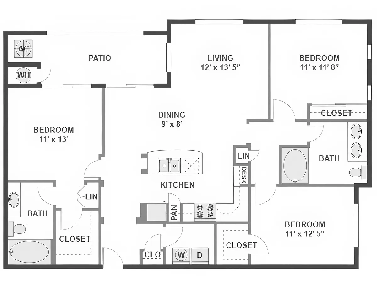 Floor plan C1