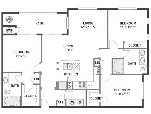 Floor plan C1