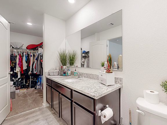 master bath and walk in closet