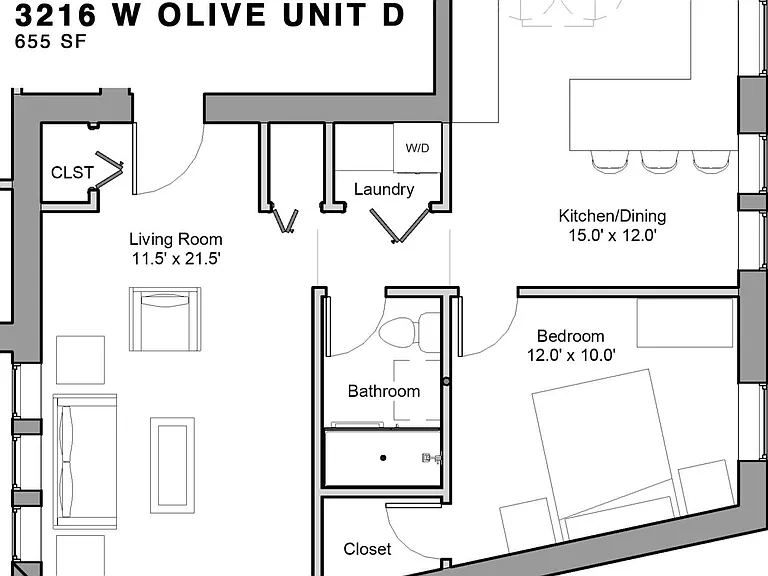 3216 W Olive Ave #1D — Photo 15