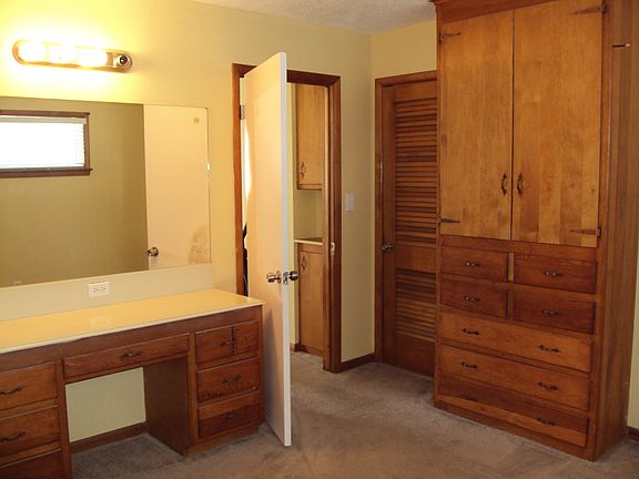 Bedroom with Built Ins