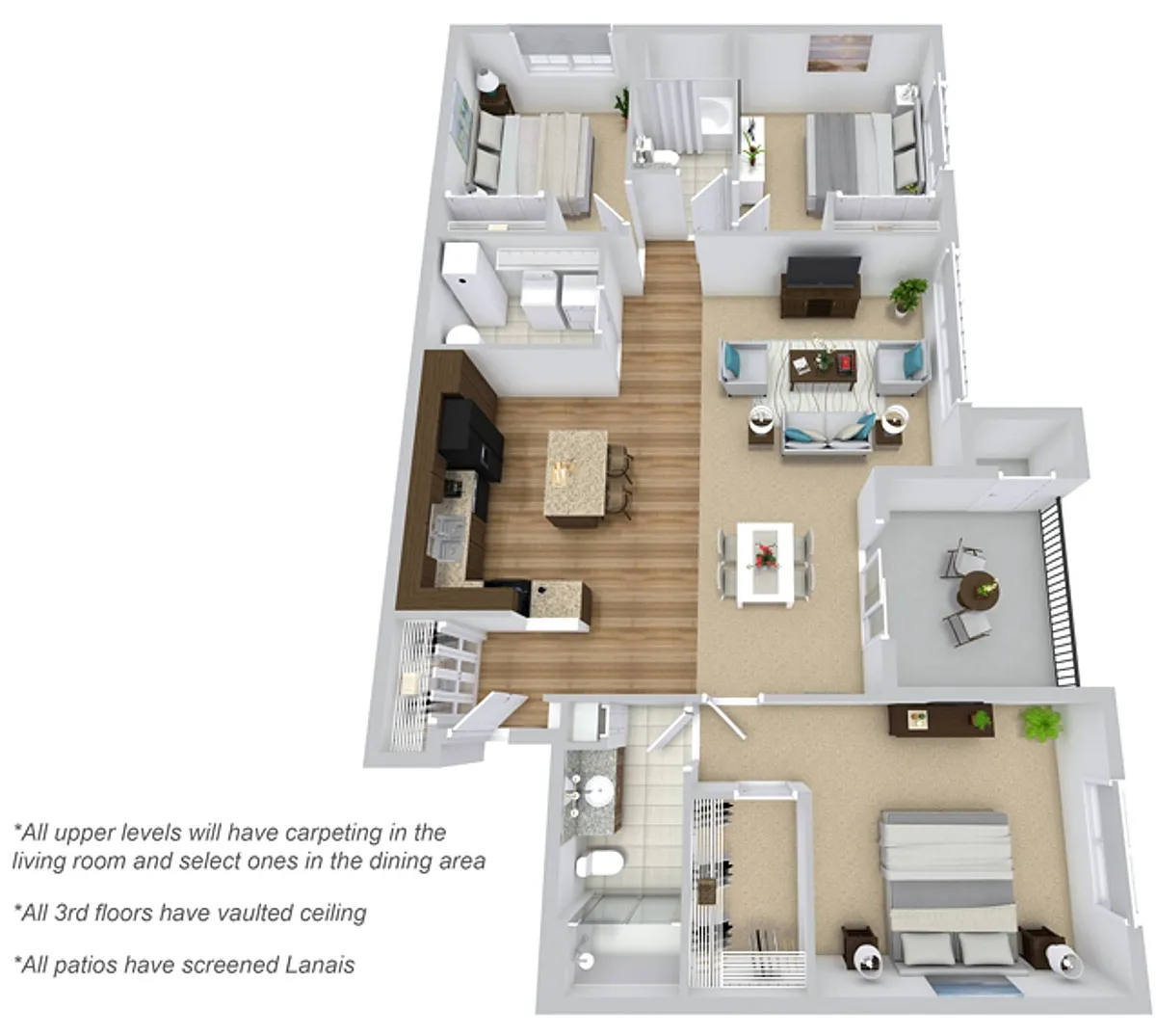 Floor plan Blue Heron