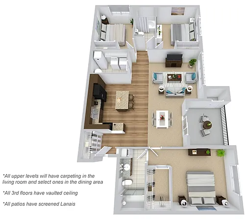 Floor plan Blue Heron
