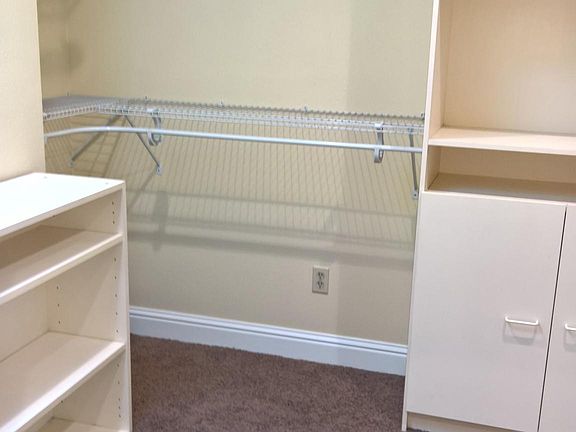 Master walk in closet