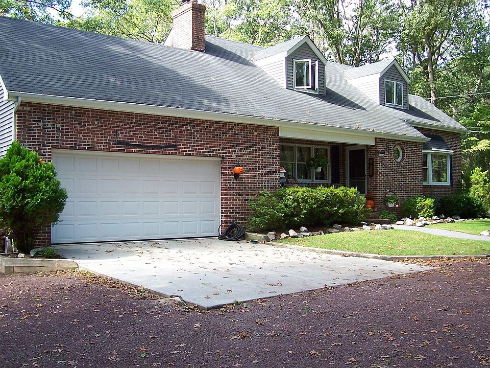 Beautiful brick front Cape Cod home.