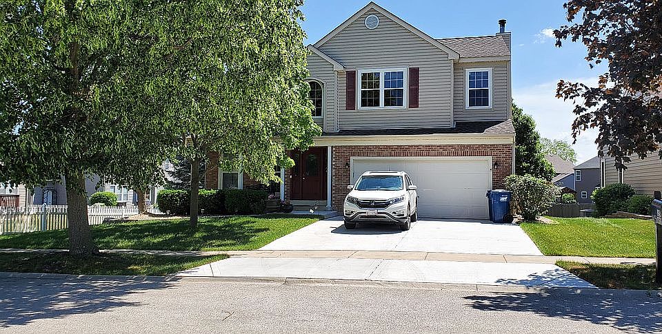 House with Concrete Driveway