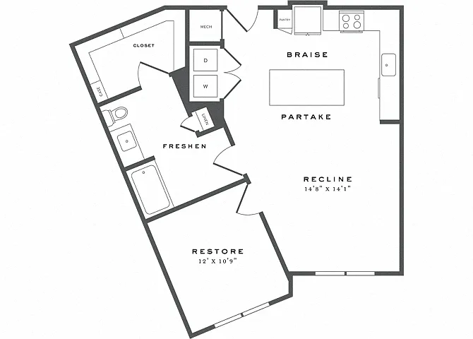Floor plan A6