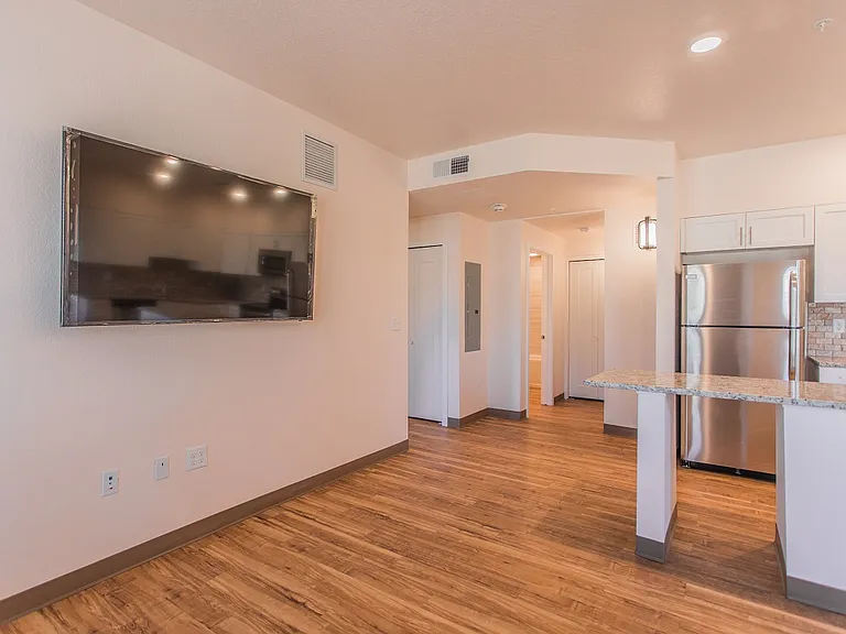 The Block Living Room and Kitchen