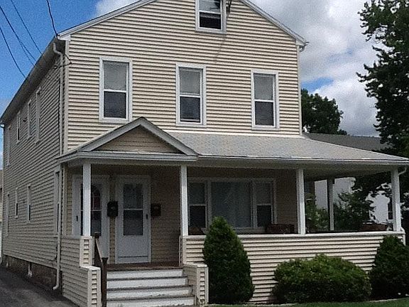 New siding and Trex decking on a beautiful front porch.