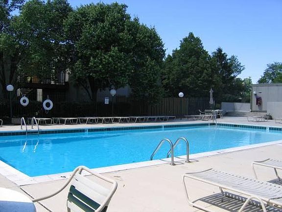 outside pool