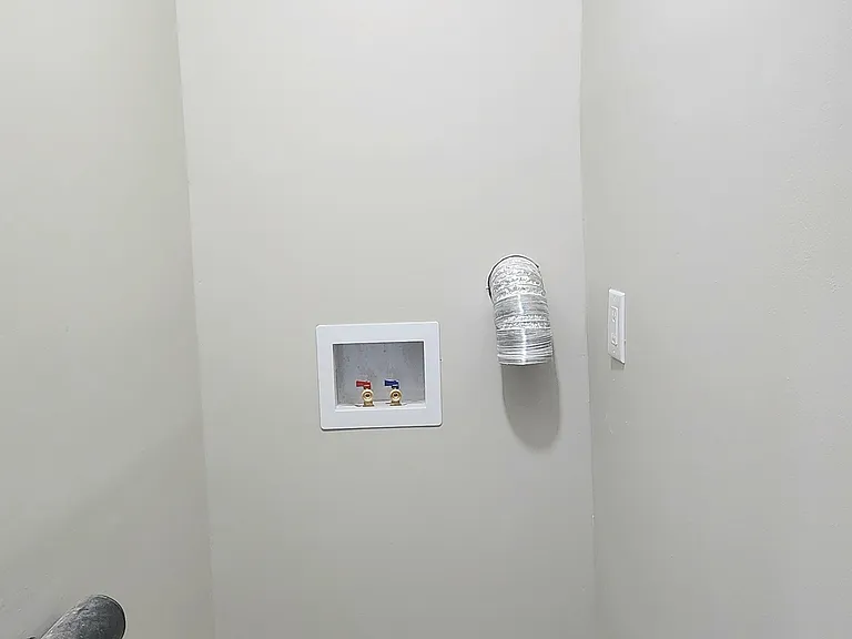 Laundry area located on first floor.