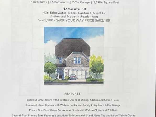 436 Edgewater Chase, Canton, GA 30115