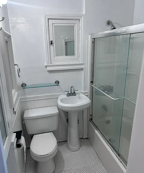 Bathroom two upstairs with lots of extra closet space