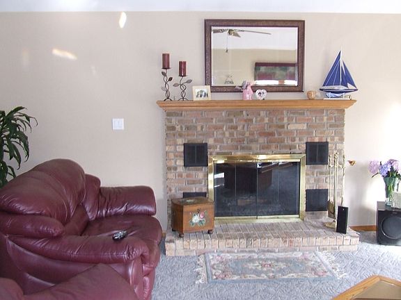 Family Room w/ Fireplace view
