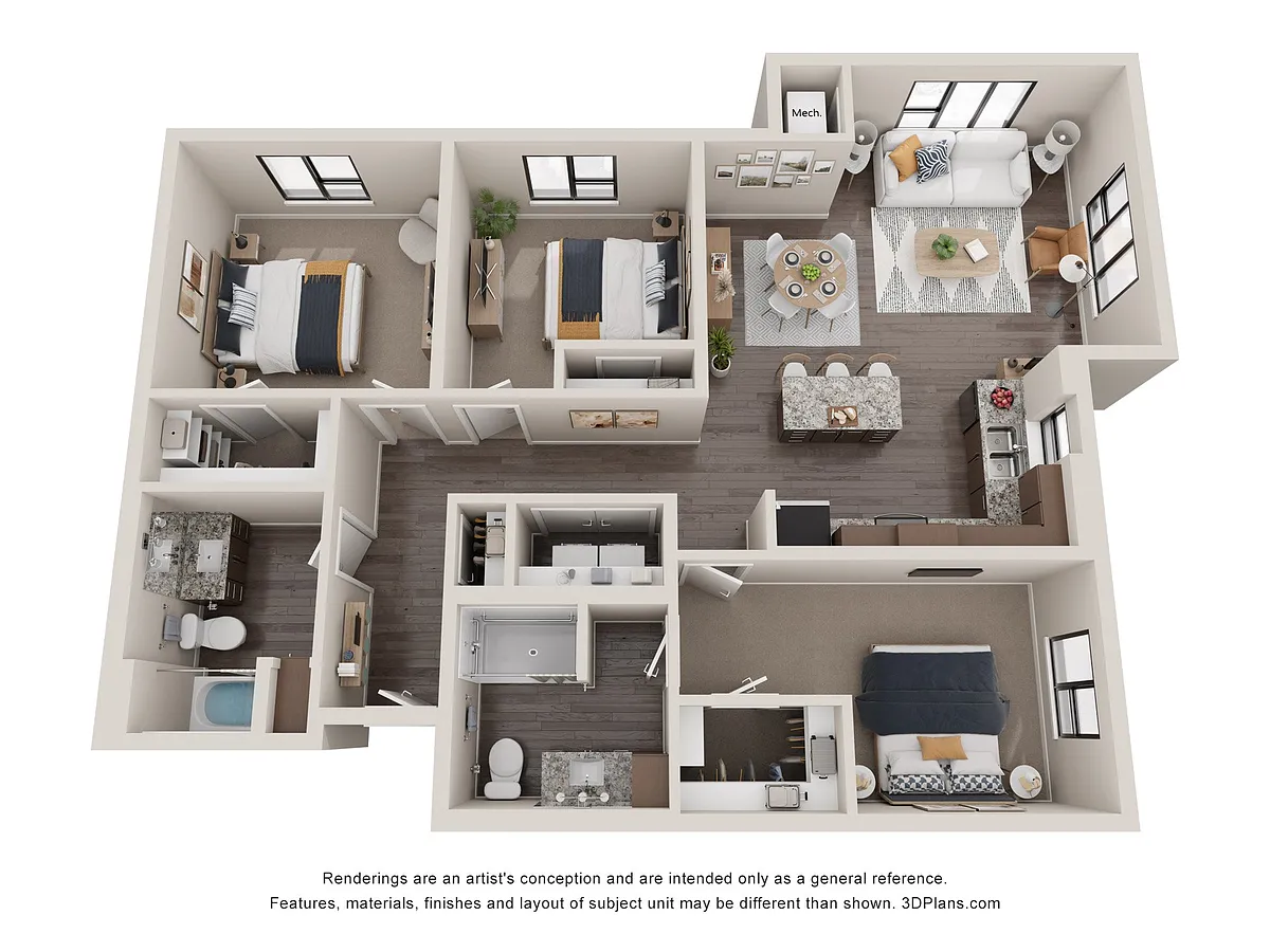 Floor plan I