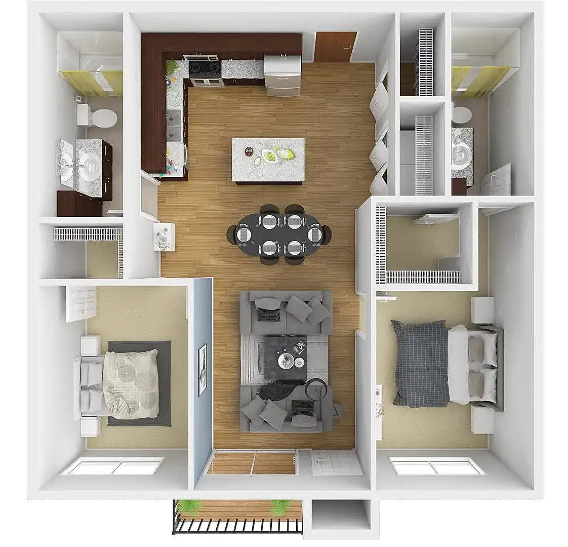 Floor plan Oxford