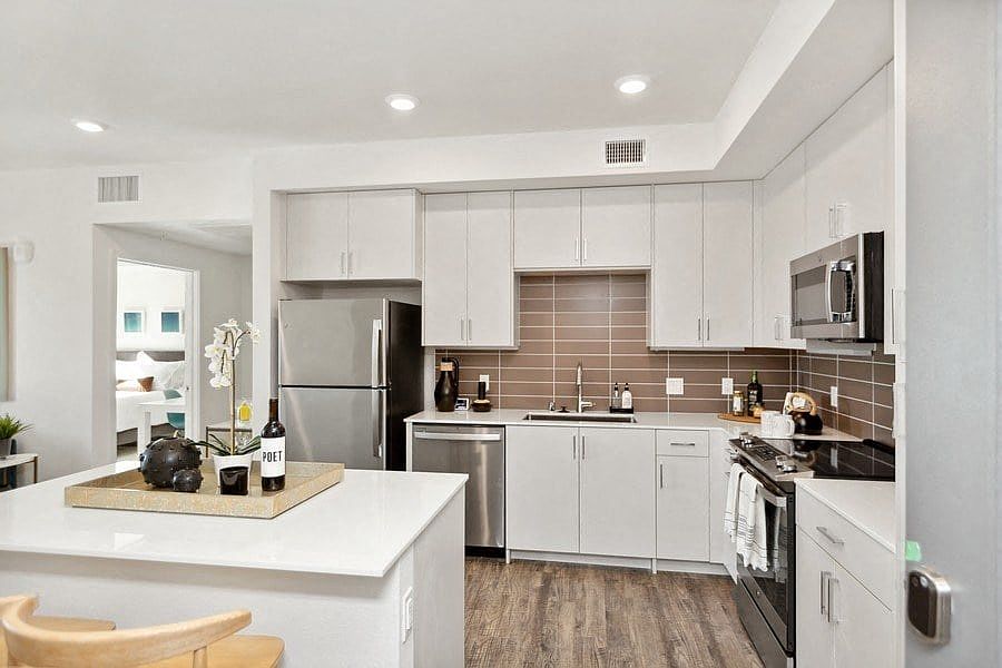 Kitchen Island Large 3 at BRIX 325 at Apartments