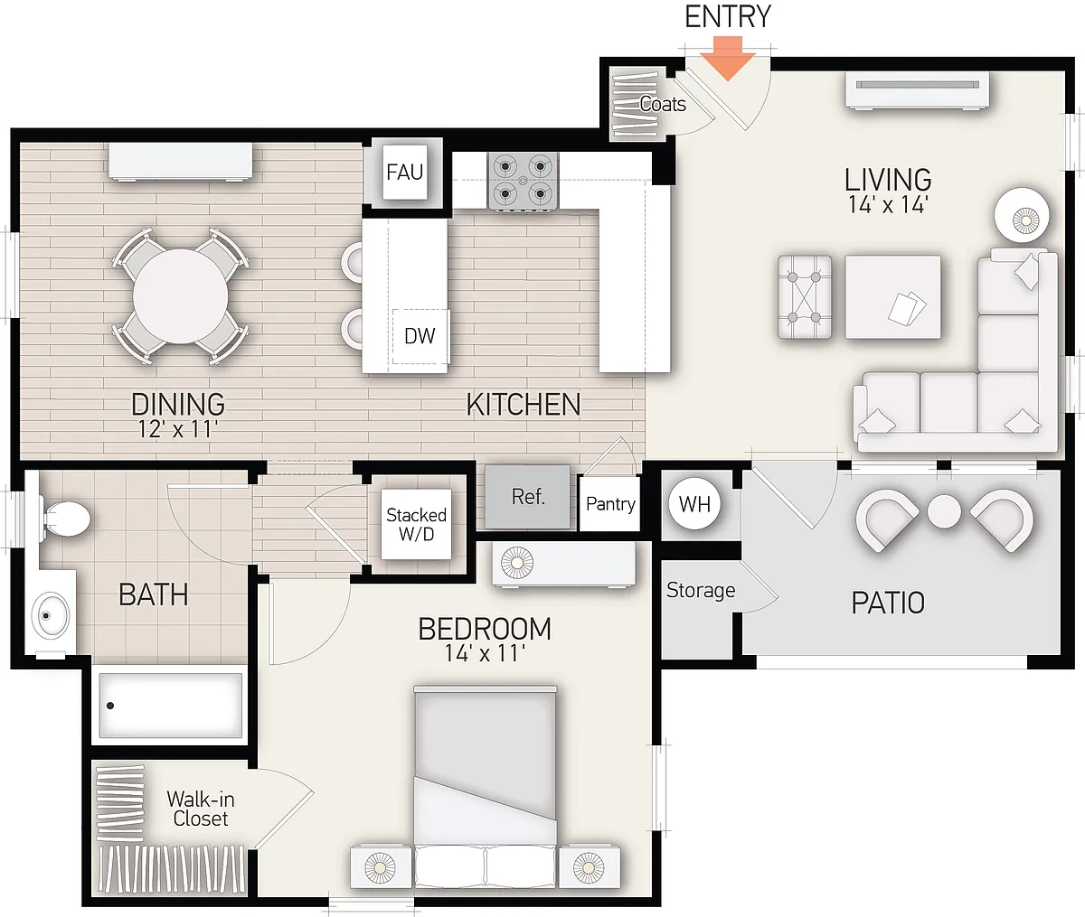 Floor plan Veneto - Plan 1