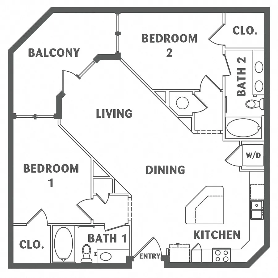 Floor plan B3