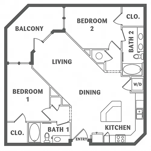 Floor plan B3