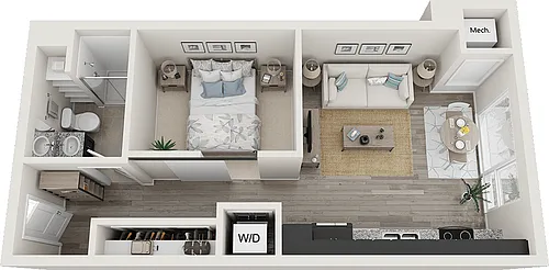 Floor plan Plan B1