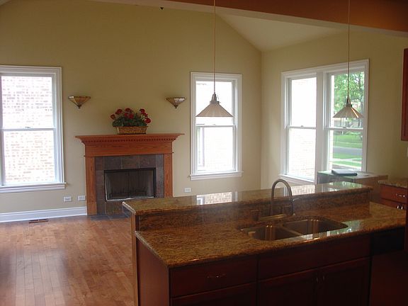 Family Room with Combined Kitchen
